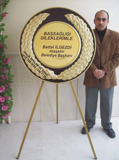 cenaze çelengi ekonomik model celenk