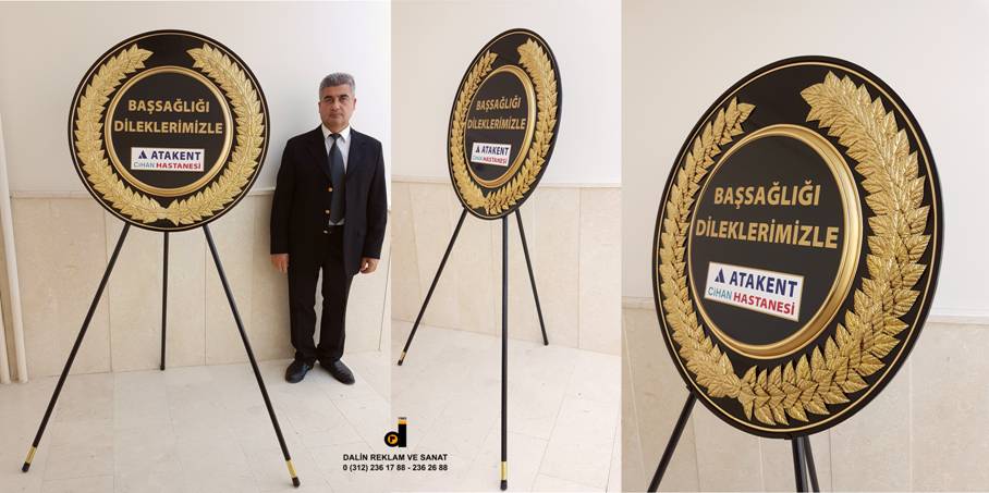 CENAZE ÇELENGİ UZUN BACAKLI TAZİYE ÇELENKLERİ