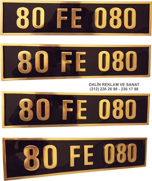 MAKAM OTO PLAKA T�CARET BORSASI