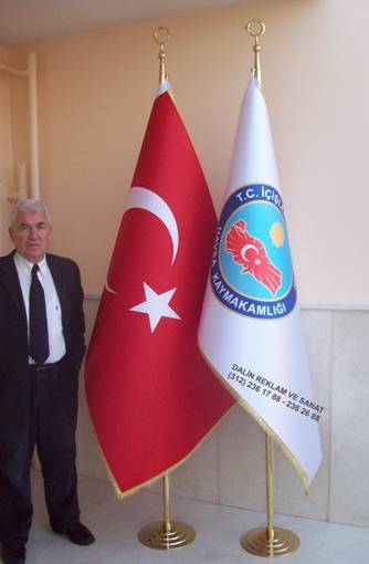 TELALI SİMLİ MAKAM BAYRAĞI VE FLAMASI KAYMAKAMLIK