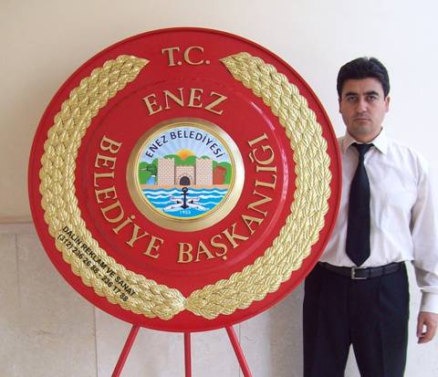 BELED�YE KABARTMA �ELENK ENEZ 110 CM