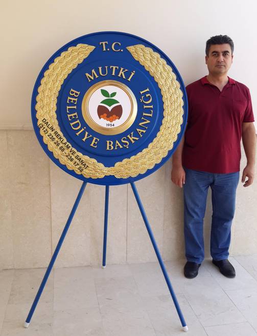 BELED�YE KABARTMA MAV� METAL �ELENK