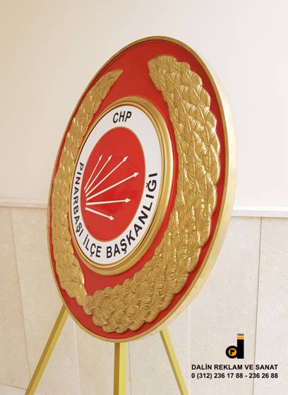 CHP �L�E BA�KANLI�I RESM� T�REN �ELENG� F�BERGLAS G�VDEL�