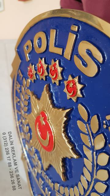 EMN�YET POL�S DUVAR AMBLEM� 4
