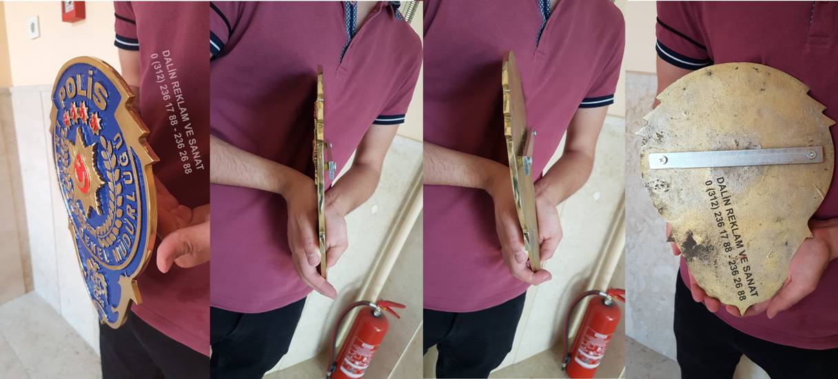 EMN�YET POL�S DUVAR AMBLEM� 5