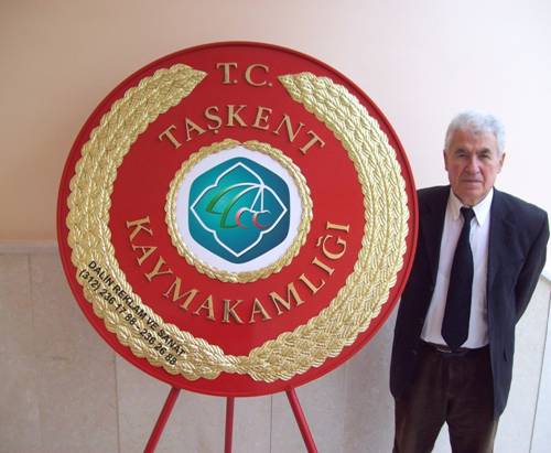 KAYMAKAMLIK KLAS�K �ELENK �ZEL AMBLEML� 110 CM L�K