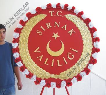 Valilik �elengi ,�i�ekli, �ap120 cm